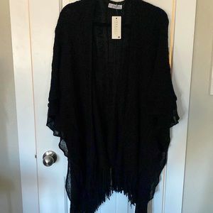 NWT - Black kimono sweater